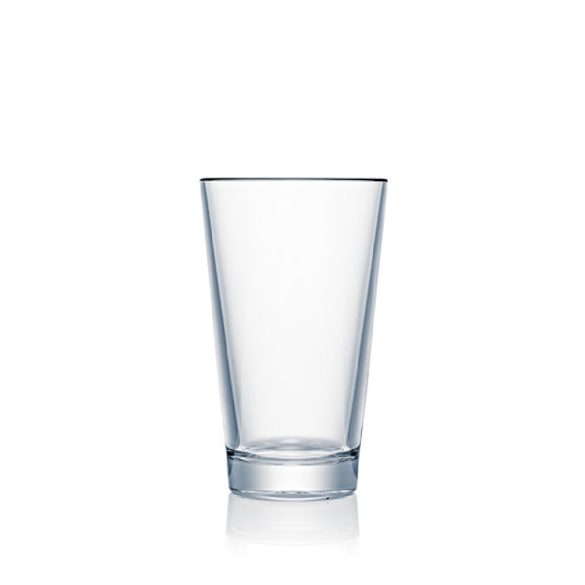 Steelite N400203 Strahl® Design Mixing/Pint Glass 20 Oz. (H 6-3/8" M 3-3/4" T 3-3/4" B 2-1/2") Shatter Proof