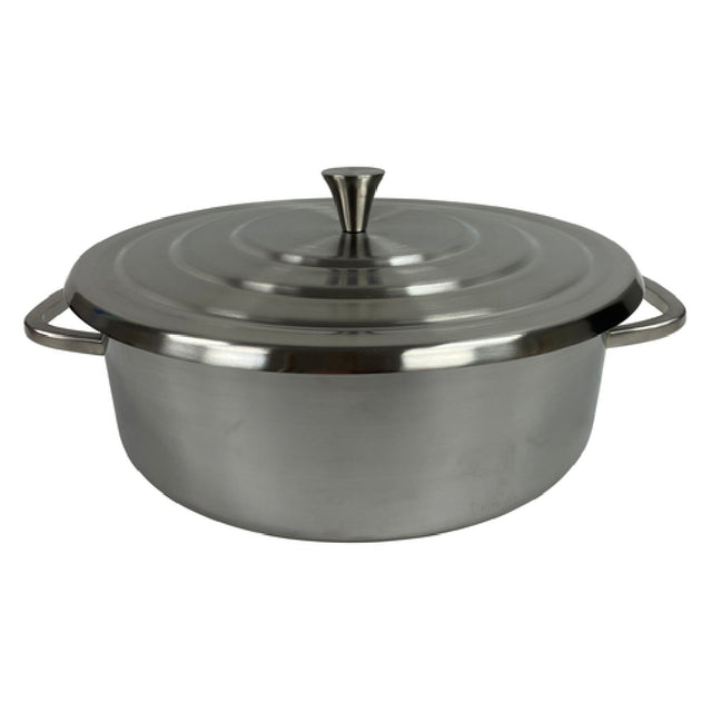 Steelite 7352MW302 Round Homestyle Chafer 2.0 Gal 18.0" X 15.75" X 5.5"