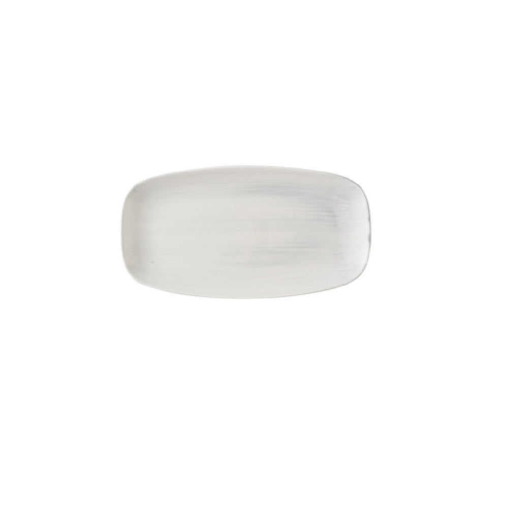 Churchill China CSGYXO111 - Grey Chefs Oblong Plate, 11 3/4X6", Churchill® Super Vit