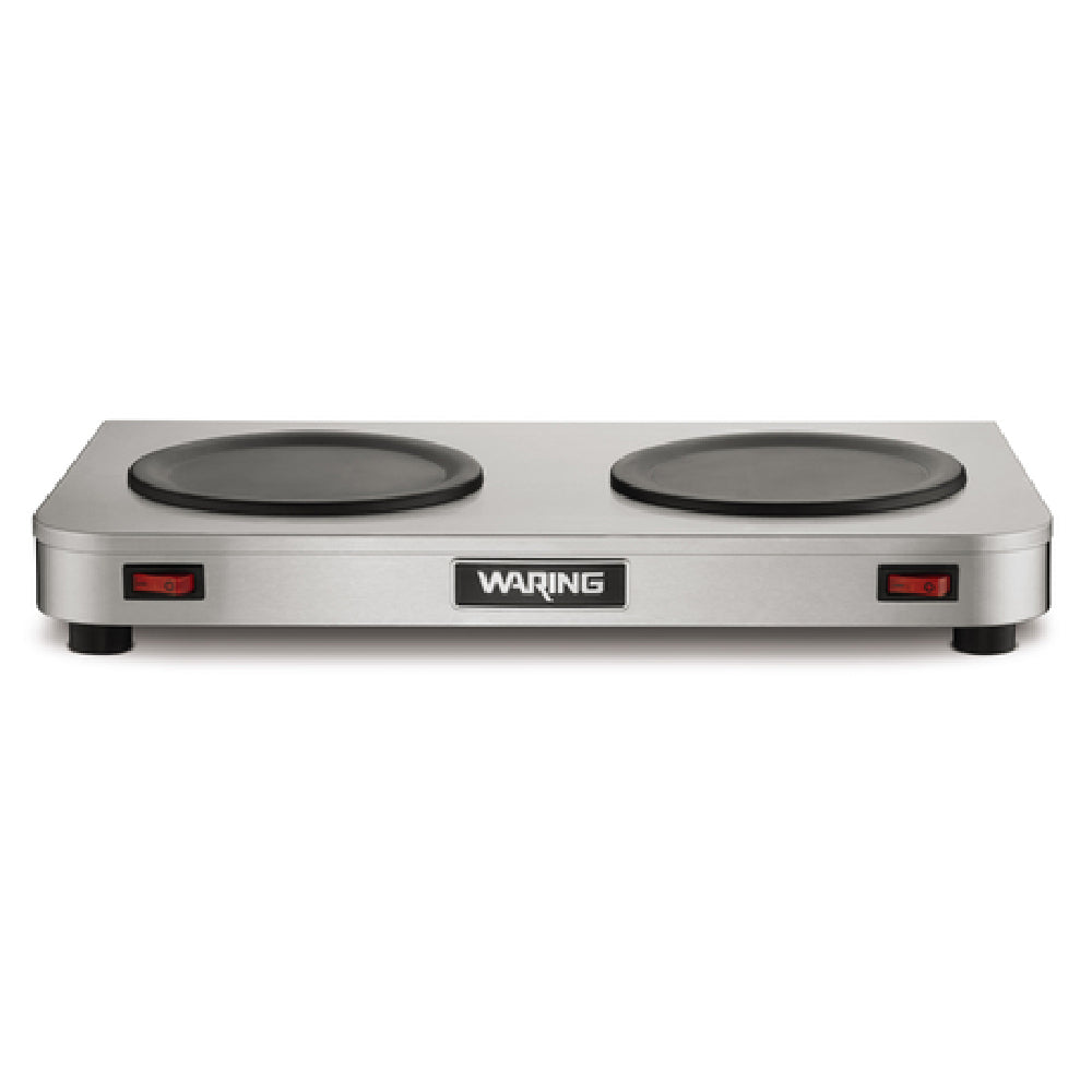 Waring WCW20 - Café Deco™ Coffee Warmer, Double Burner, Low Profile