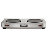 Waring WCW20 - Café Deco™ Coffee Warmer, Double Burner, Low Profile