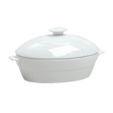 Steelite 6300P134 Oval Bowl Lid Aura Aura Gourmet