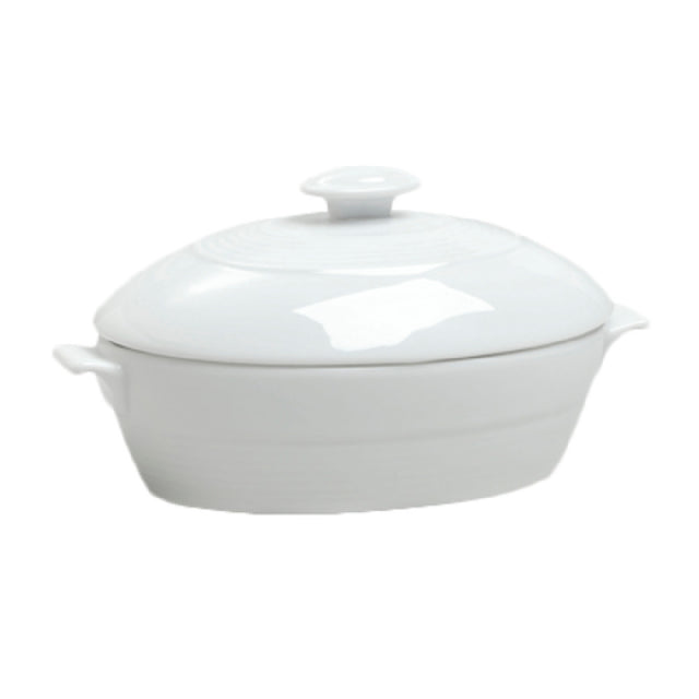 Steelite 6300P134 Oval Bowl Lid Aura Aura Gourmet