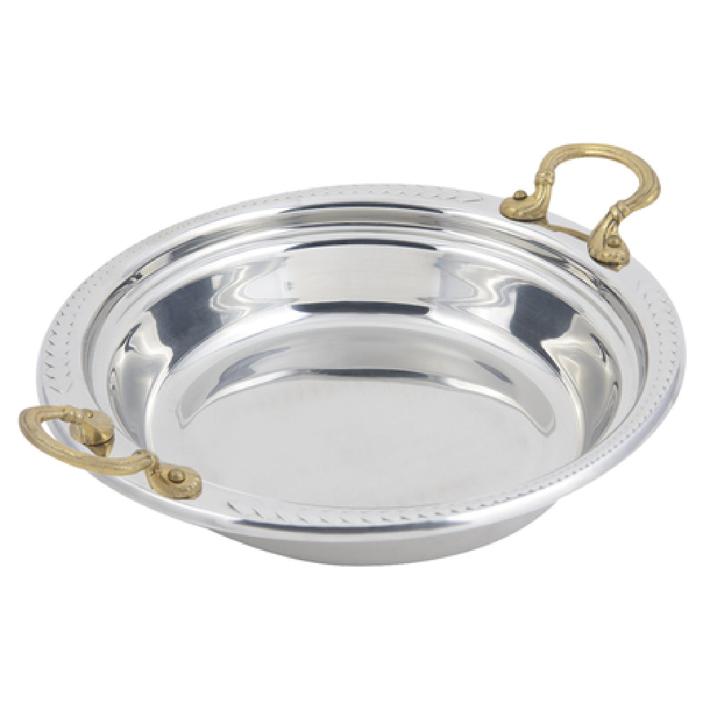Bon Chef 5455HR Casserole/Steamtable Dish 2-1/2 Qt. (80 Oz.) Capacity 13" X 12-1/4" X 2-5/8"