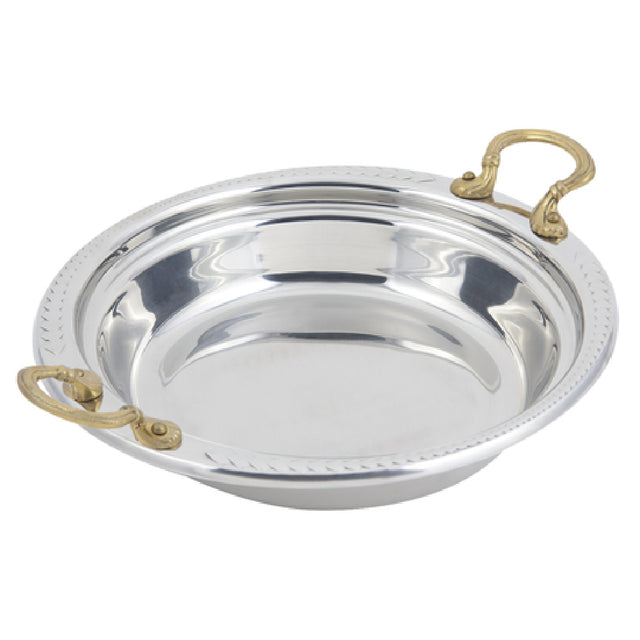 Bon Chef 5455HR Casserole/Steamtable Dish 2-1/2 Qt. (80 Oz.) Capacity 13" X 12-1/4" X 2-5/8"