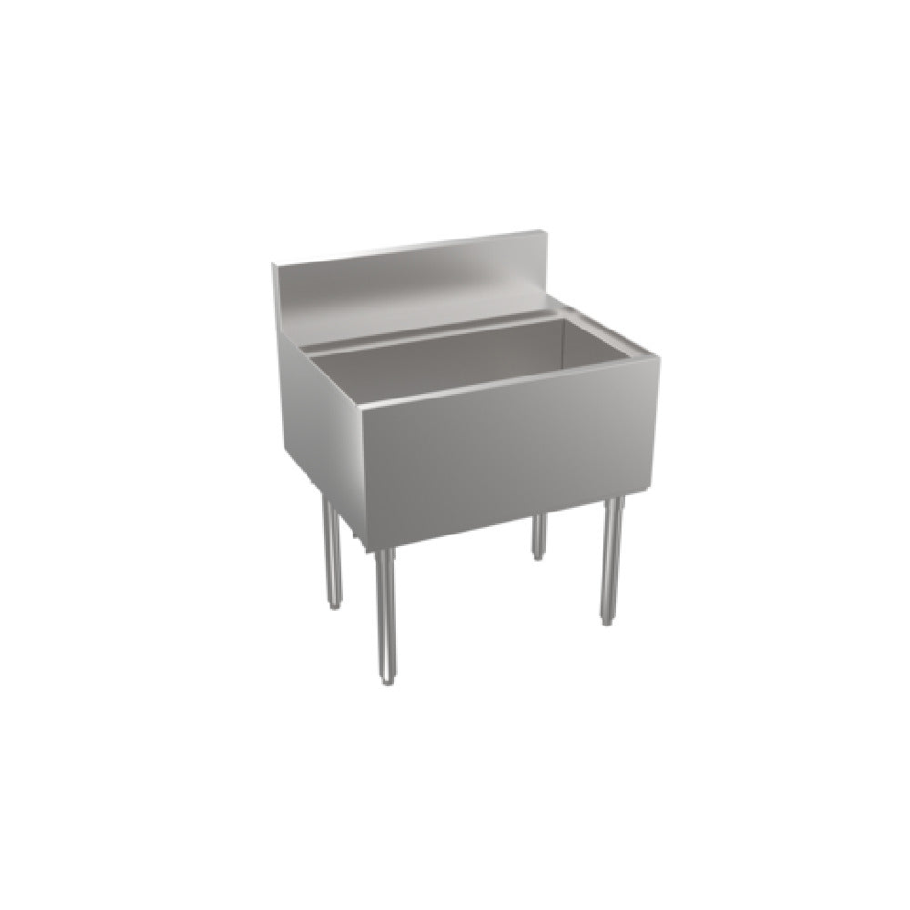 Krowne KRS-30 - Stadium Series Underbar Ice Bin/Cocktail Unit, 30"W X 19"D, 92-lbs Ice Capacity