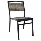 Emuamericas Llc A1030 Sid Side Chair Indoor/outdoor All-weather Wicker Back And Seat