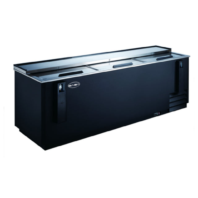 SABA SBC-95B Bottle Cooler Three-section 95-1/4" W
