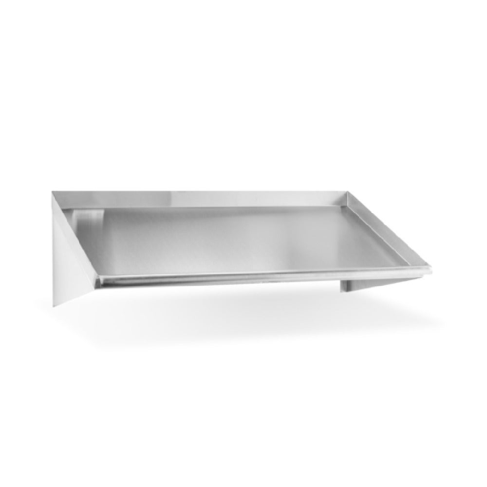 Steel Works Stainless SWSLANT-42-318 Slant Shelves 22-1/2" X 42" X 13"H Two Brackets