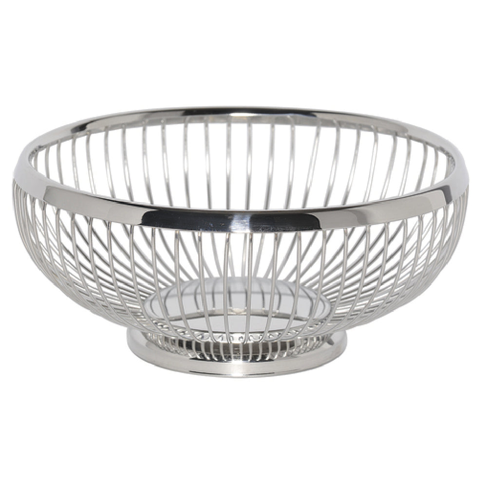Service Ideas WBR7PS Basket 7" Dia. X 3-1/4"H Round