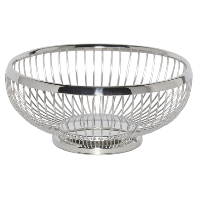 Service Ideas WBR7PS Basket 7" Dia. X 3-1/4"H Round