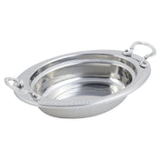 Bon Chef 5404HRSS Food Pan Full Oval 2 Qt. (64 Oz.) Capacity