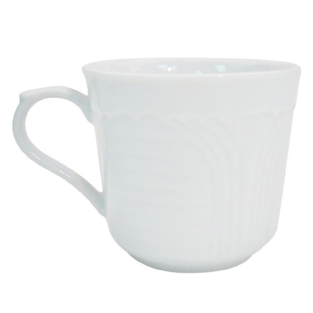 CAC China CRO-35 Corona Demitasse Cup 3-1/2 Oz. 2-5/8" Dia. X 2-1/4"H Round