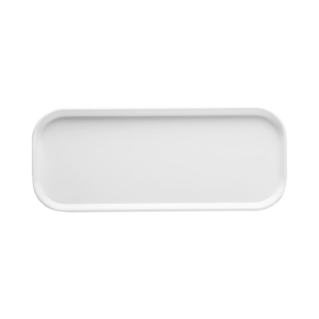 CAC China XHDS-RT313-W Hudson Platter 12-1/4"W X 5"D X 7/8"H Rectangular