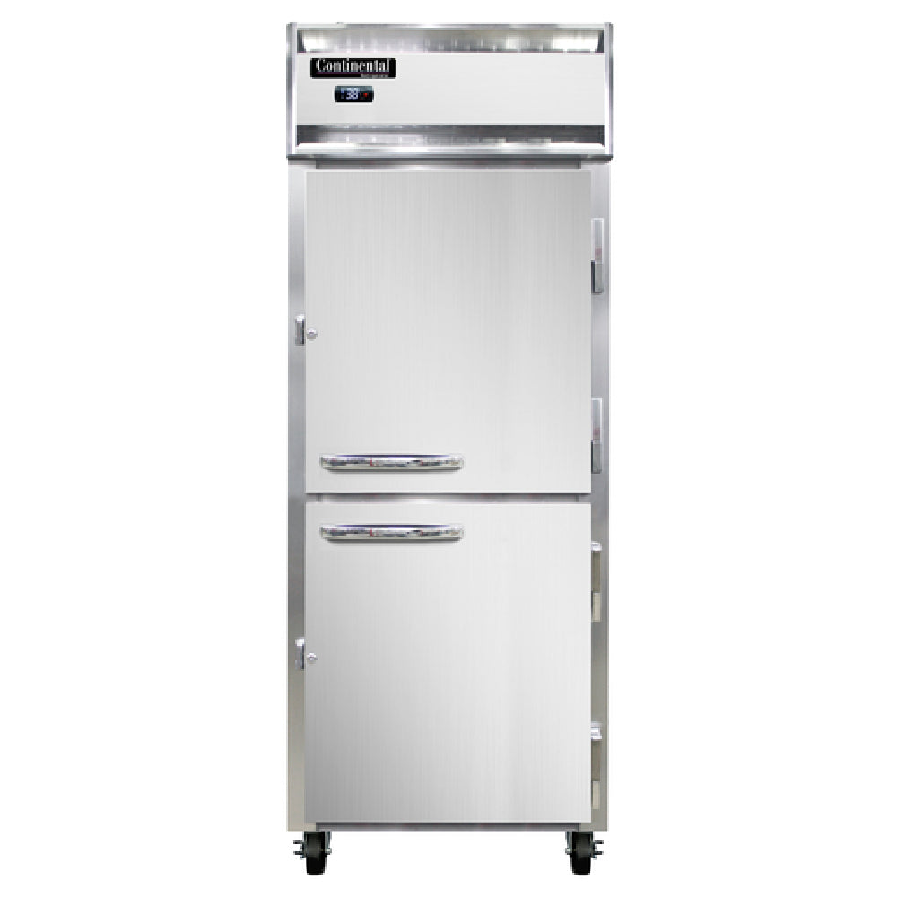 Continental Refrigerator 1RENHD Extra-Wide Refrigerator Reach-in 28-1/2"W