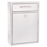 Alpine Industries ADI631-04-WHI Mailbox 11-1/4" X 4-3/4" X 16-1/4"H Wall Mountable