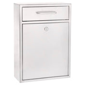 Alpine Industries ADI631-04-WHI Mailbox 11-1/4" X 4-3/4" X 16-1/4"H Wall Mountable