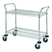 Quantum WRC-1848-2CO Utility Cart Conductive 48"W X 18"D X 37-1/2"H