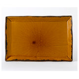 Arc Cardinal HB001 Dudson Harvest Brown Rectangle Tray (L:11.25'' X W:7.5'') Vitrified Ceramic
