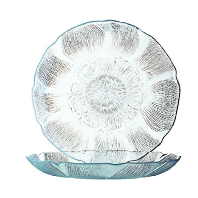 Arc Cardinal J0856 Arcoroc Fleur Plate (D:9.0'') Soda Lime Glass