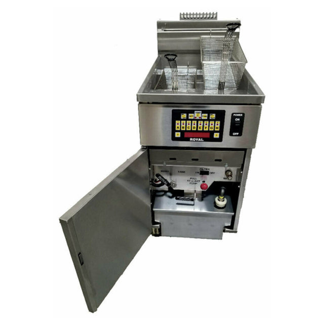 Royal Range Of California RHEF-60-DM_NAT Fryer Gas Floor Model