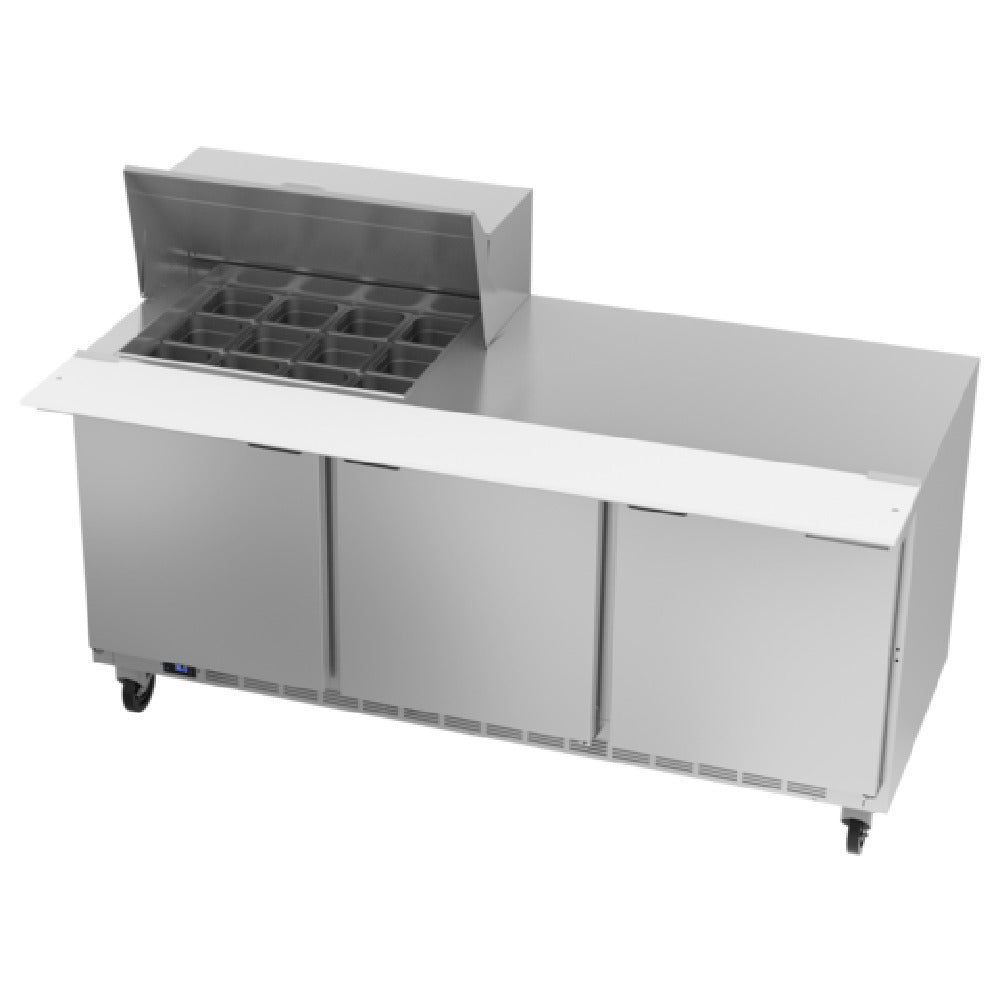 Beverage Air SPE72HC-12M Mega Top Refrigerated Counter Three-section 72"W