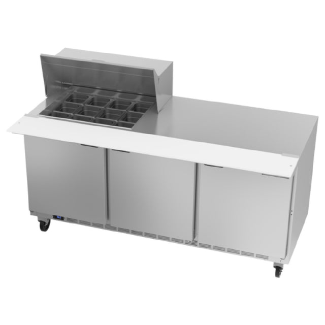 Beverage Air SPE72HC-12M Mega Top Refrigerated Counter Three-section 72"W