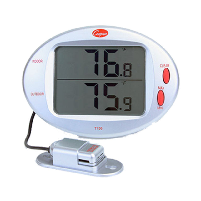 Cooper Atkins T158-0-8 Indoor/Outdoor Min/Max Thermometer Temperature Range (unit) 32° To 122°F/0° To 50°C