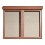 Aarco PLD3645-2-5 Message Center 45"W X 36"H Wall Mounted
