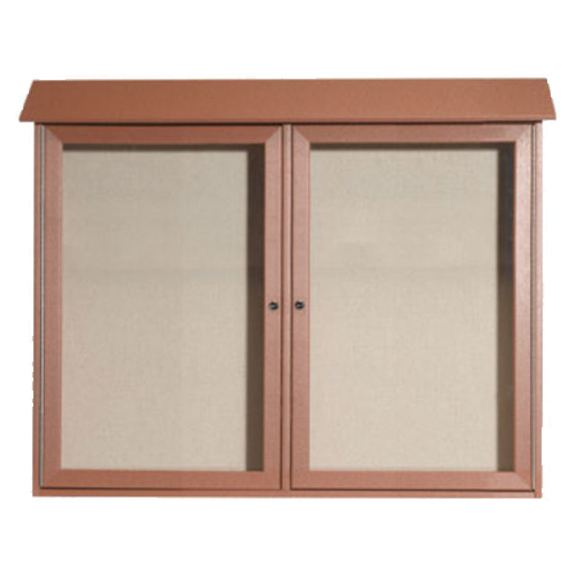Aarco PLD3645-2-5 Message Center 45"W X 36"H Wall Mounted