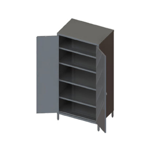 Piper Products 7773-M - Storage Cabinet, Mobile Base Frame, (4) Shelves