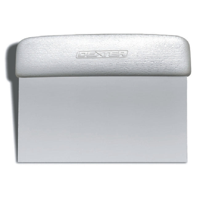 Dexter 17303B Sani-Safe® (S196B) Dough Cutter/Scraper 6" X 3" Stainless Steel Blade And Textured