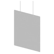 BK Resources PPE-SB-H-2424 Safety Shield/Sneeze Guard Hanging 23-1/2"W X 23-1/2"H
