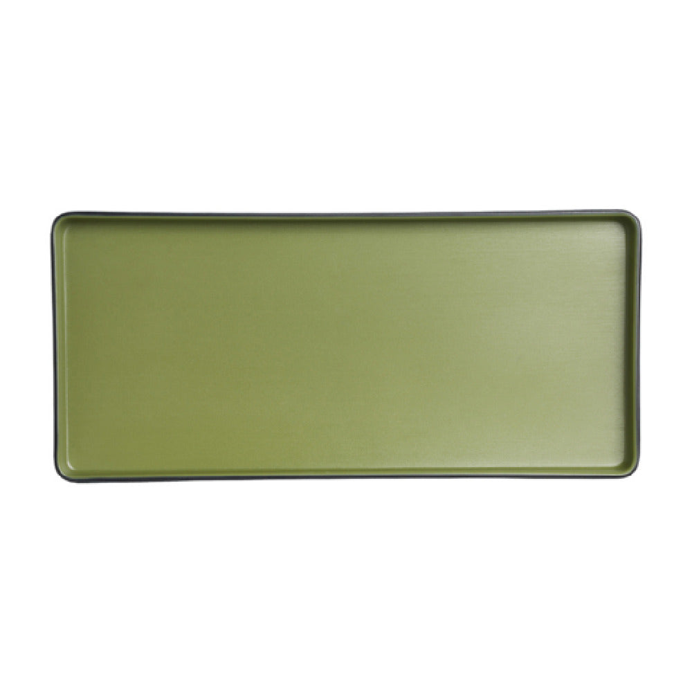 Steelite 7820JB024 Rectangle Plate 12.875" X 5.875" X 0.875" Baja