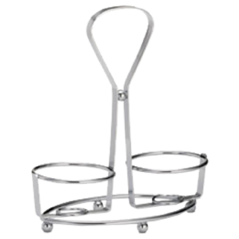 Tablecraft 406-2R Dispenser/Condiment Rack 2-ring 2-3/4" Dia. ID Ring