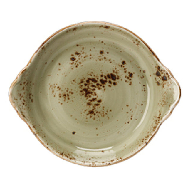 Steelite 11310191 Round Earred Dish 6.5 Oz 5.75" X 4.75" X 1.63"