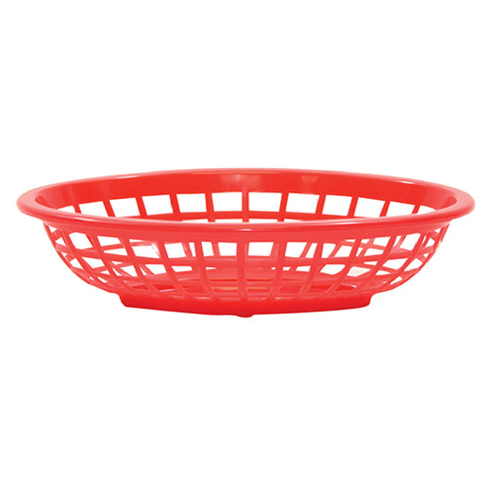 TableCraft Products 1071R - Side Order Basket, 8" X 5-1/4" X 2", Oval