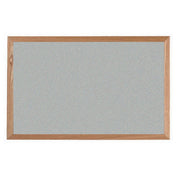 Aarco OW2436206 VIC Cork Bulletin Board 36"W X 24"H Wall Mount