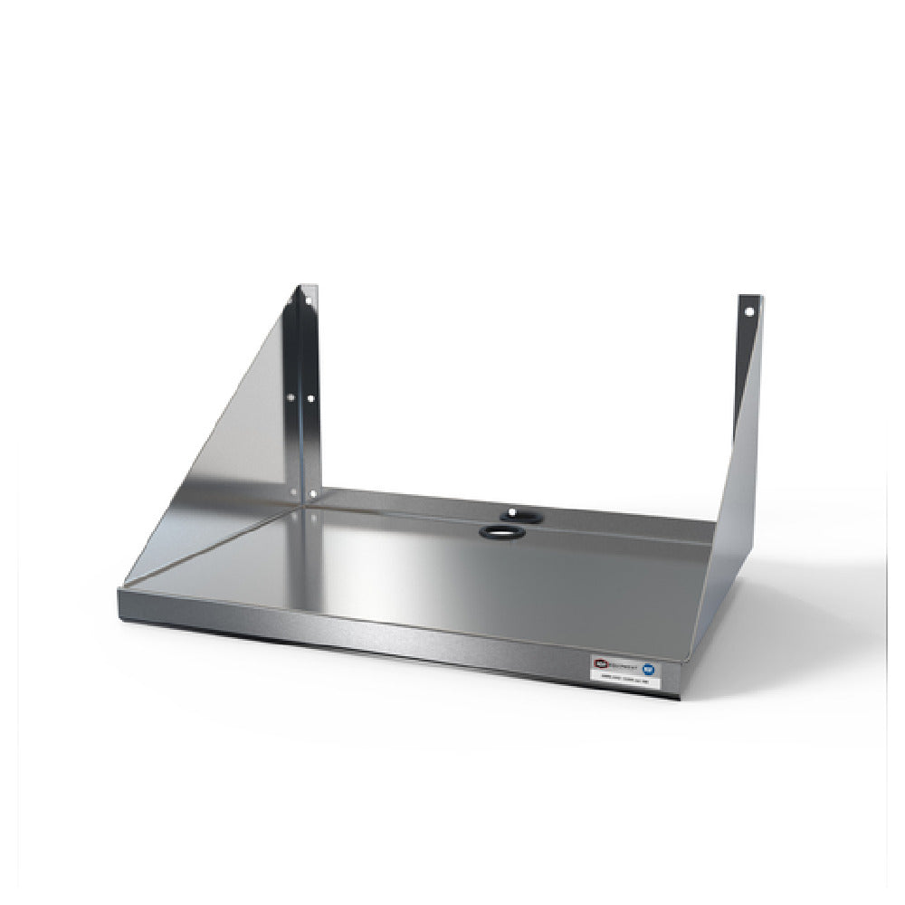NBR Equipment MWS-2424 Microwave Shelf Wall Mount 24"W X 24"D X 16-7/8"H