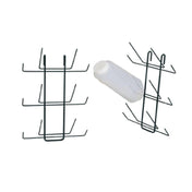 1880 Hospitality FWMBHR6GN Focus Foodservice EZ-Wall™ Bottle Drying Rack
