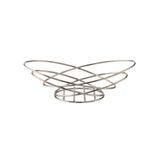 Service Ideas BKWI Service Ideas Standard Wire Basket Oval Wire Basket Polished Stainless