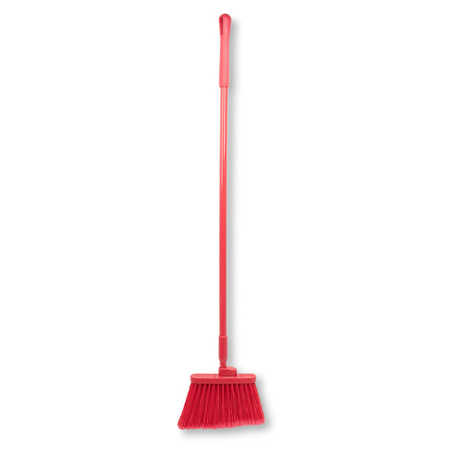 Carlisle 41082EC05 Carlisle Sparta® Duo-Sweep® Angle Broom 56"L Handle Flagged Polyester Bristles