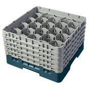 Cambro 20S958414 Camrack® Glass Rack With (5) Soft Gray Extenders Full Size