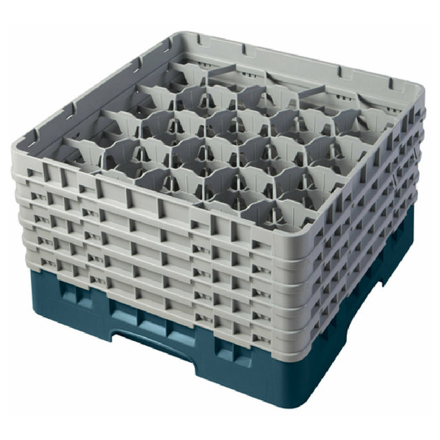Cambro 20S958414 Camrack® Glass Rack With (5) Soft Gray Extenders Full Size