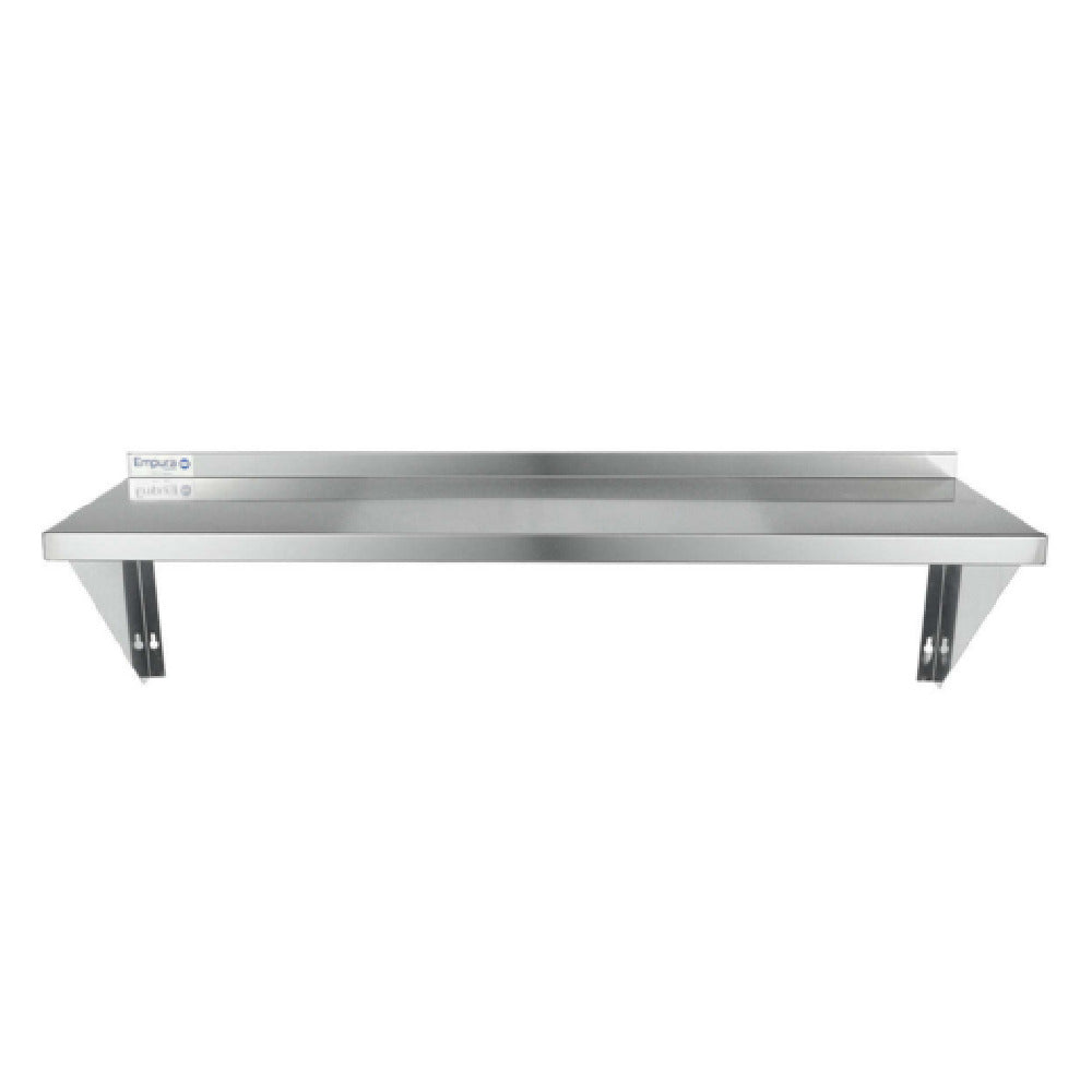 Empura 1548WS18G - Wall Mount Storage Shelf, 48"W X 15"D X 16"H, Standard Duty