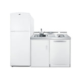 Summit ACKDW751G All-in-One Combination Kitchenette With Dishwasher 75" W Overall