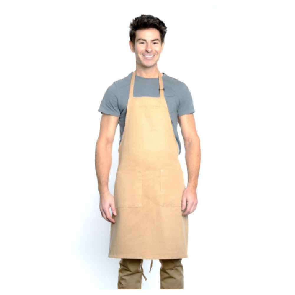 Empura 167BAADJKH - Bib Apron, 32" X 28", (2) Front Pockets