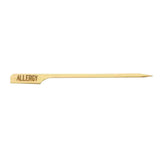 TableCraft Products BAMP45A - Cash & Carry Allergy Pick, 4-3/4", Bamboo (100 Per Pack) (must Be Purchased In Multiples Of 12 Packs)