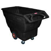 Rubbermaid FG101300BLA Tilt Truck Mobile Open Top