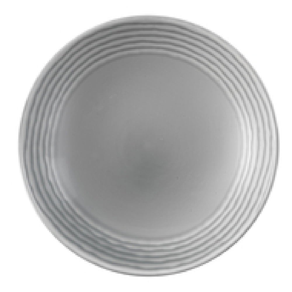 Arc Cardinal FN478 Dudson Harvest Norse Grey Deep Coupe Plate (D:10.0'') Vitrified Ceramic